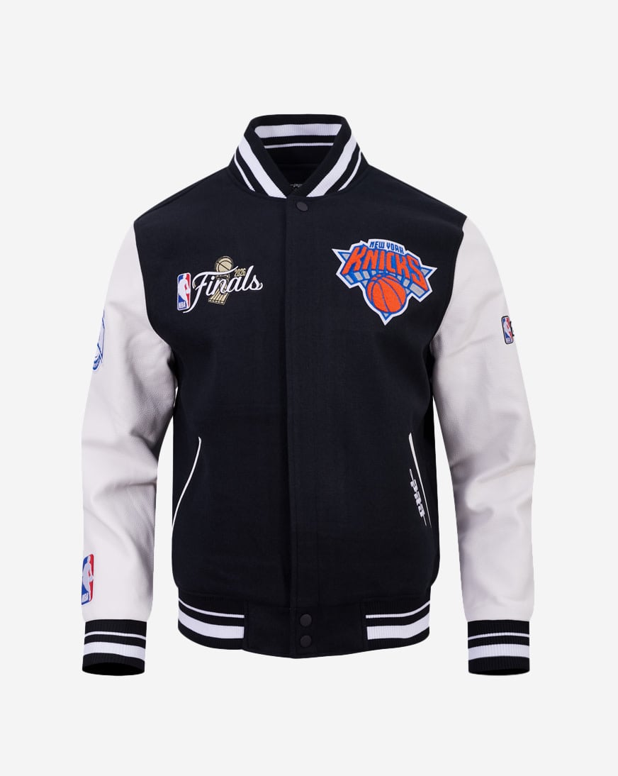 Shop PRO STANDARD New York Knicks Championship Wool Varsity Jacket