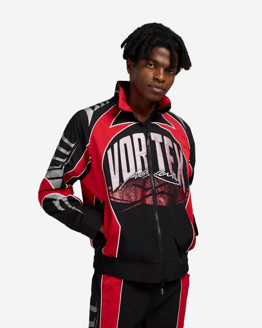 Shop Smoke Rise Vortex Windbreaker Jacket WW25586SN-BLK