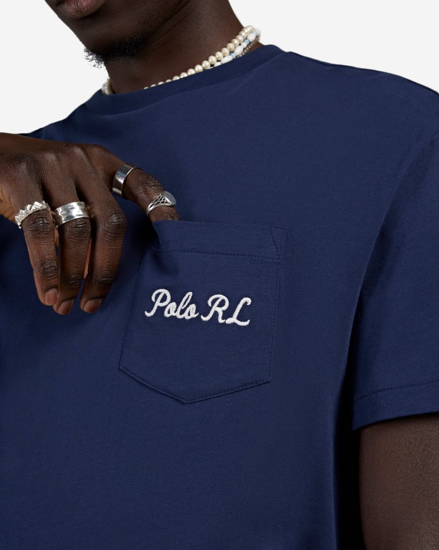 Shop Polo Ralph Lauren Novelty Polo Society Bear Tee 710B14613001