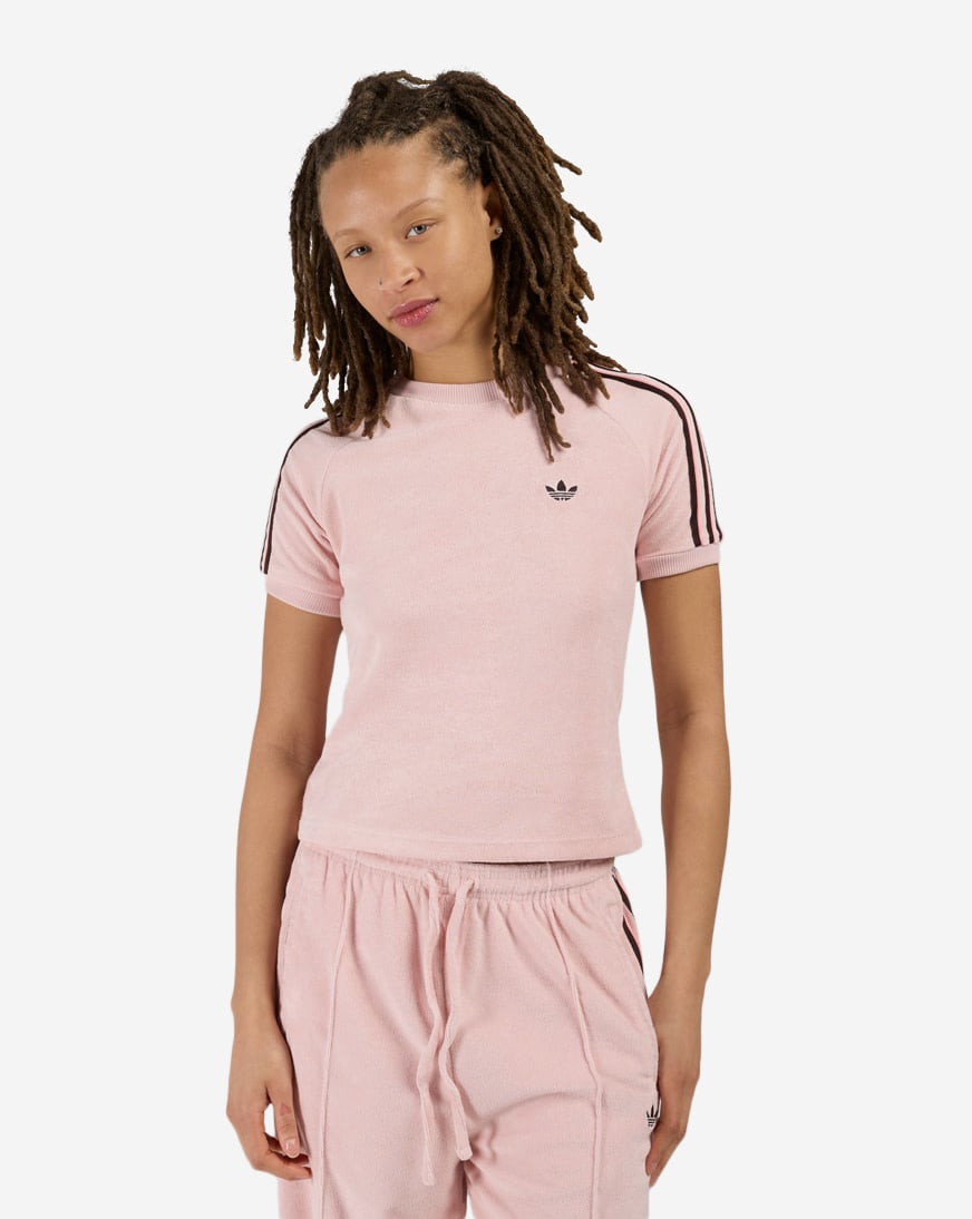Shop adidas Terry Towel Cali T-Shirt KD1410 pink | SNIPES USA