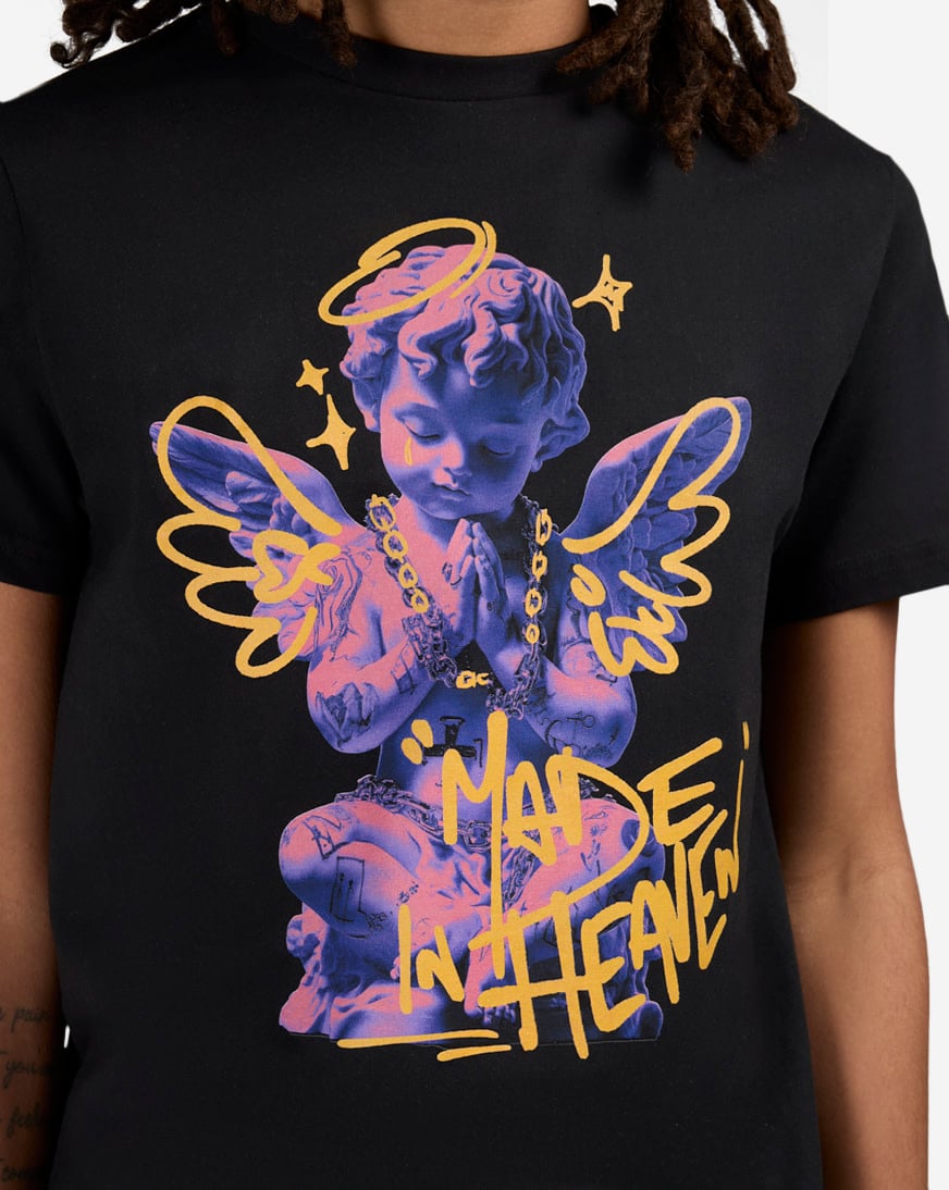Shop Mister Tee Made In Heaven Tee MTUS464-US-00007 black | SNIPES USA