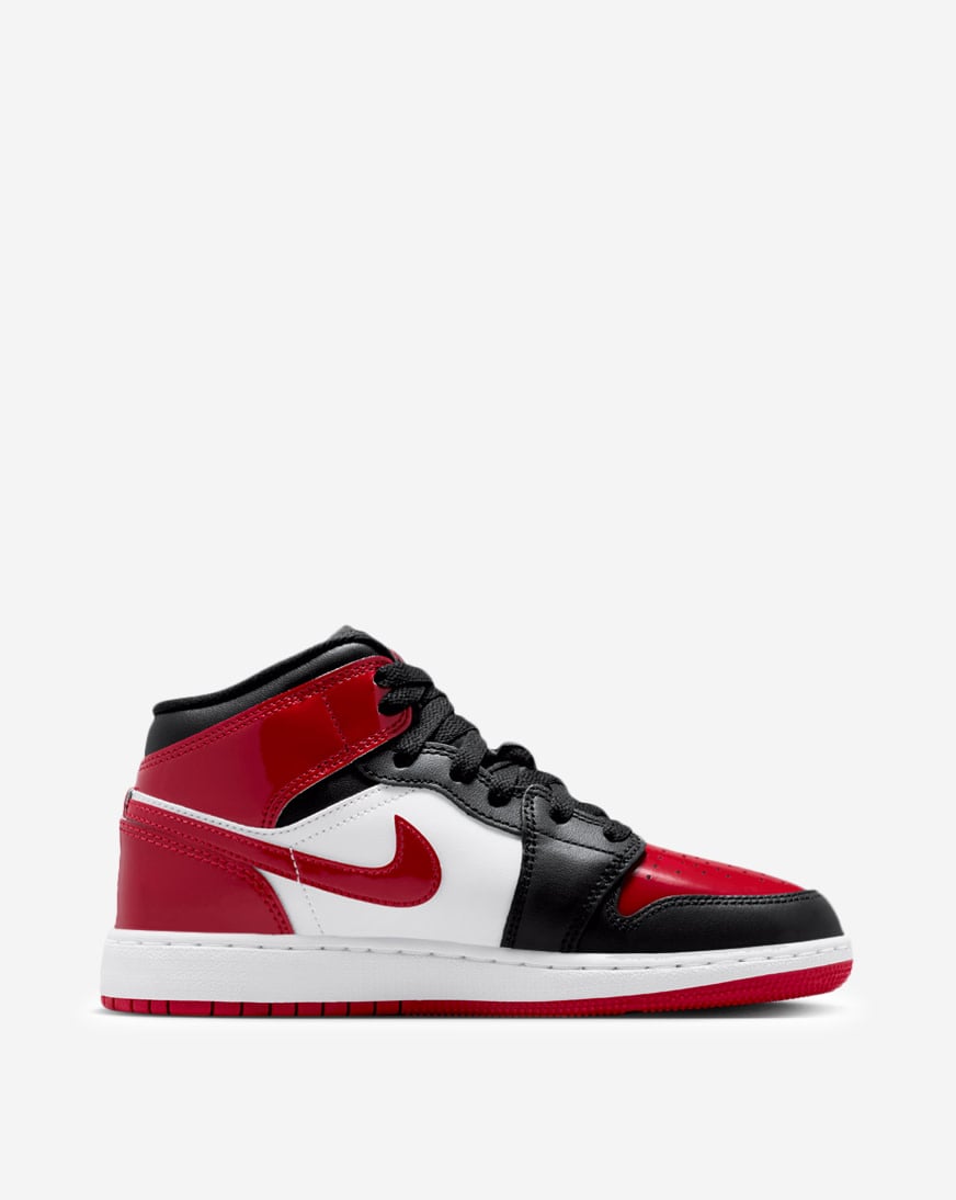 Shop Jordan Big Kids' Air Jordan 1 Mid HV4399-006 black | SNIPES USA