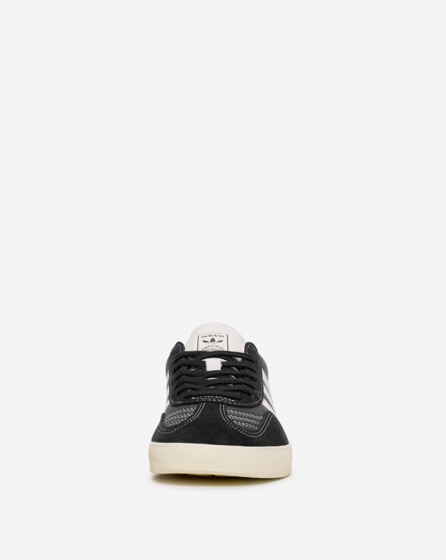 adidas Gazelle Indoor Shoes - Men's - Core Black / White / Gold - 11