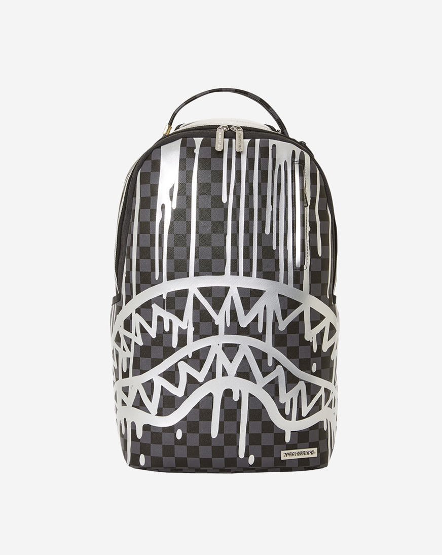 Shop Sprayground Platinum Drips Deluxe Backpack B5321 multi
