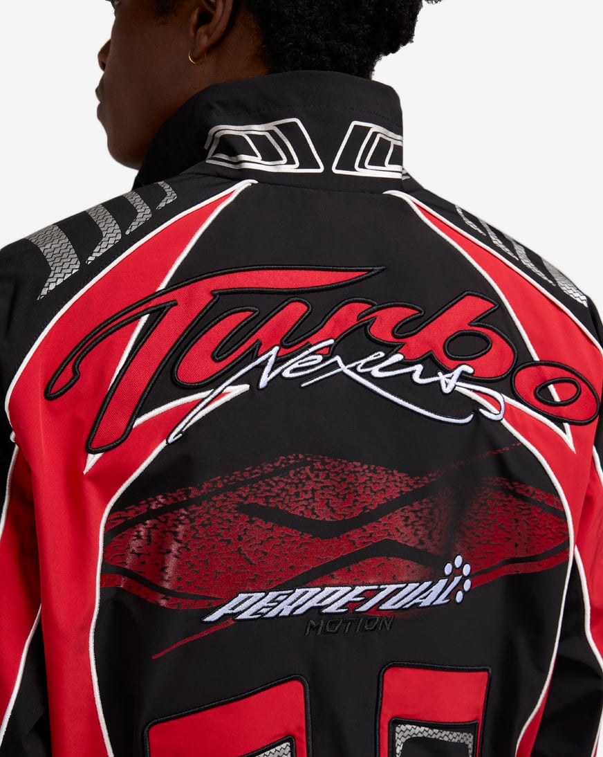 Shop Smoke Rise Vortex Windbreaker Jacket WW25586SN-BLK black