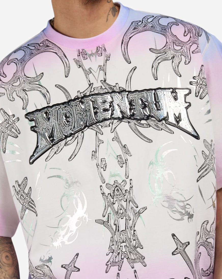 Shop Smoke Rise Momentum Tee KT26F546SN-RAS blue | SNIPES USA