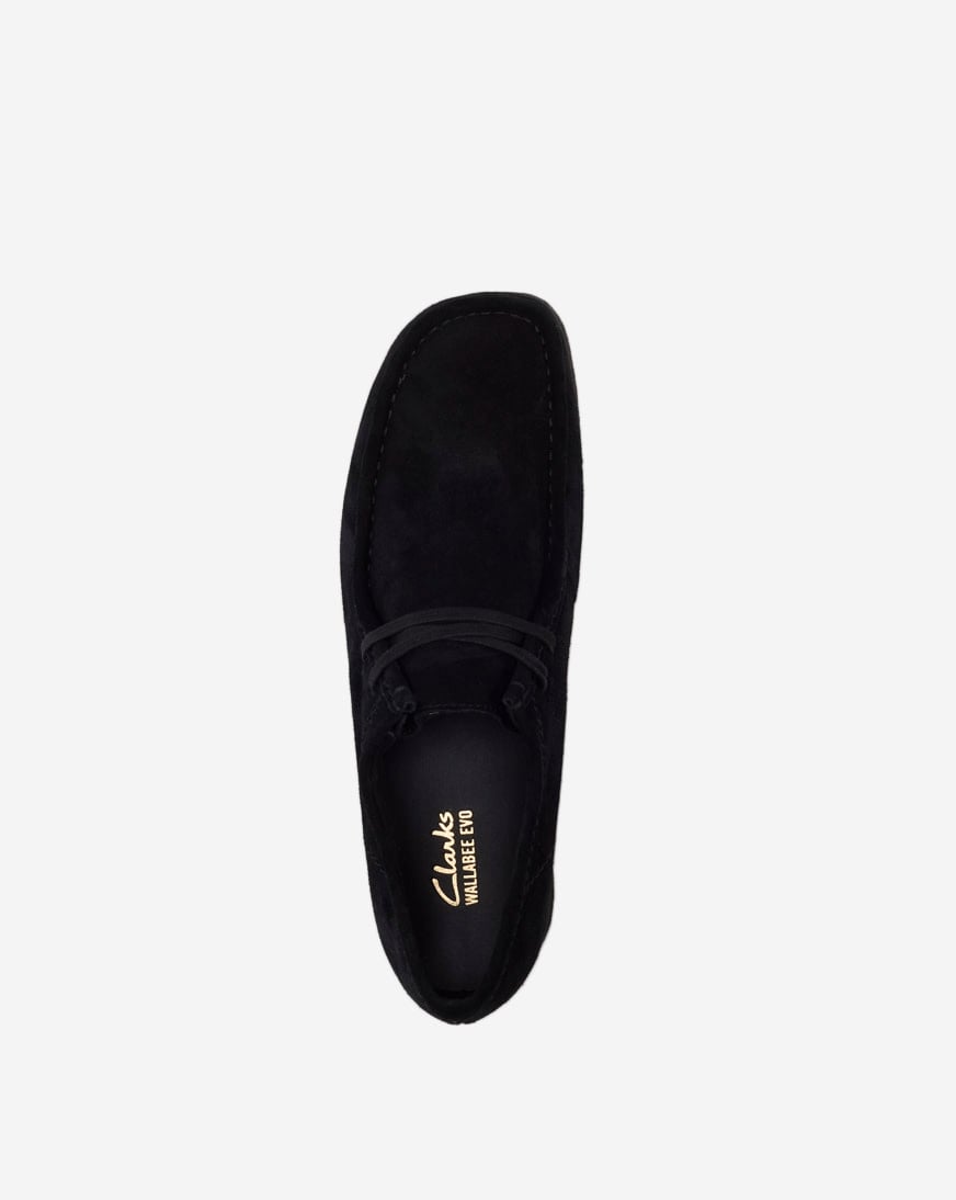 Shop Clarks Wallabee EVO 26172820 black | SNIPES USA