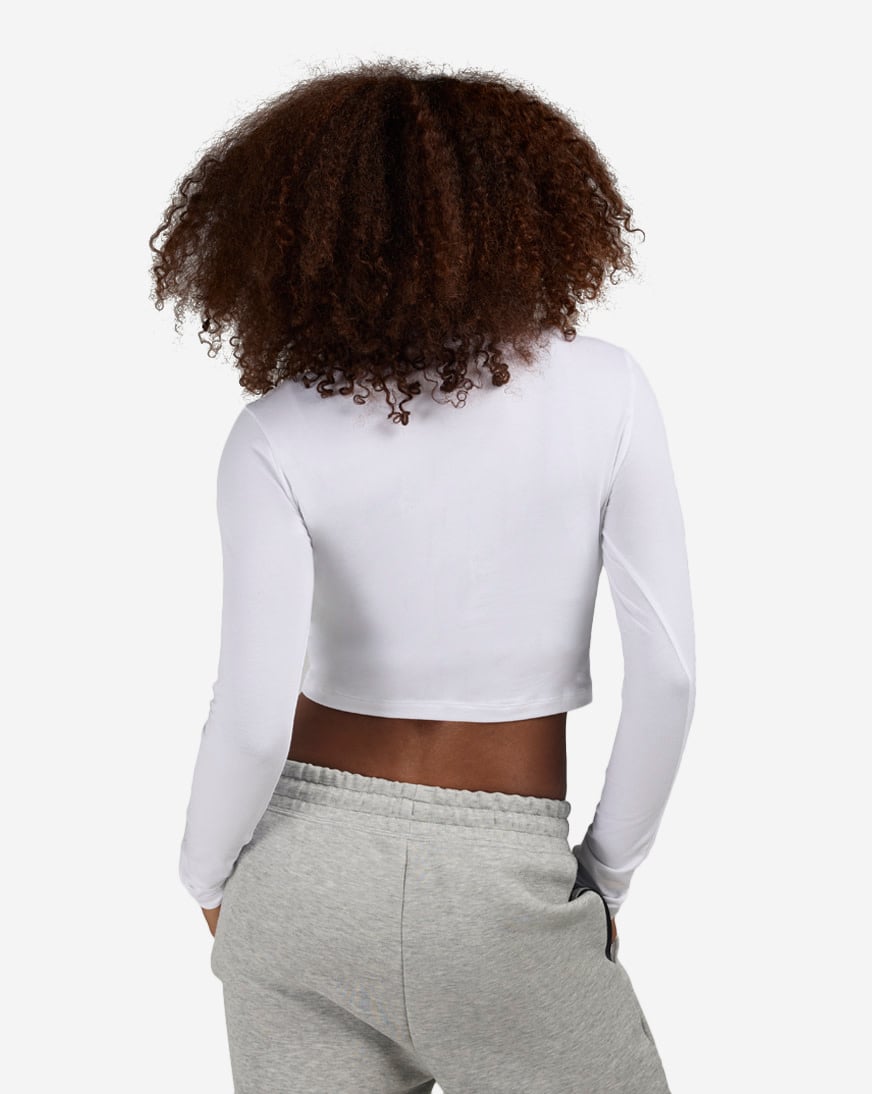 【新品】Nala Cropped knit top Ｍサイズ Shop Nike NSW Chill Knit Slim Long-Sleeve Cropped Top HF5322-100
