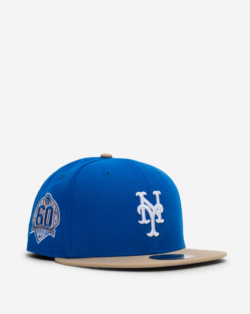 Shop New Era 59Fifty New York Mets Fitted Hat 71029718 blue
