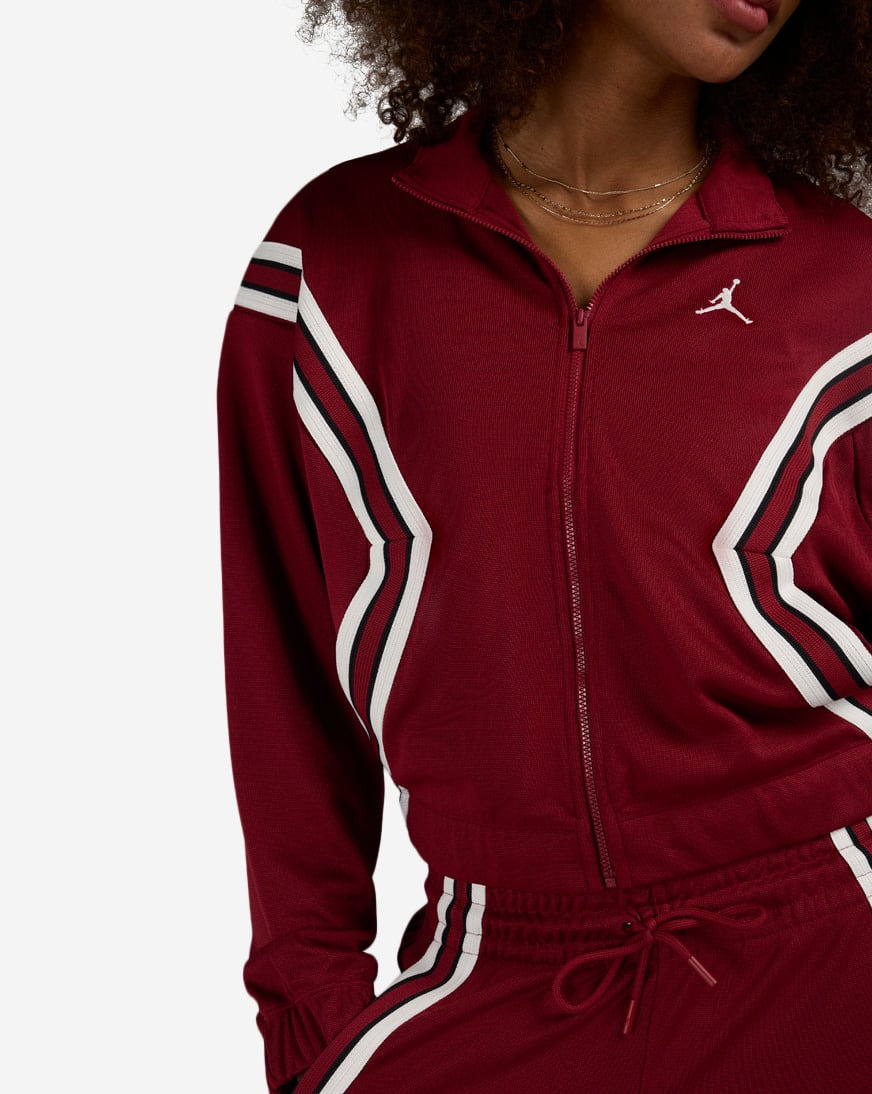 Shop Jordan Brooklyn Full-Zip Track Jacket HQ9215-677 red | SNIPES USA