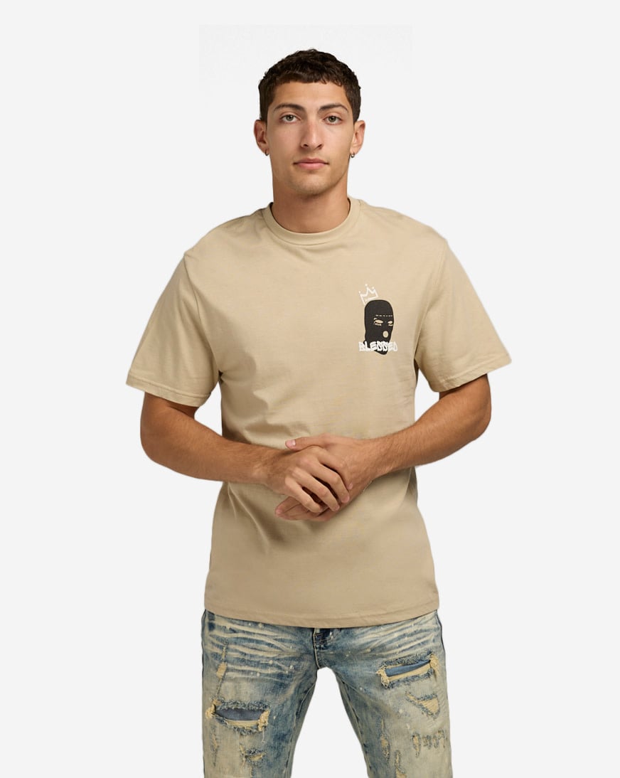 King Ski Mask Tee Puff Print