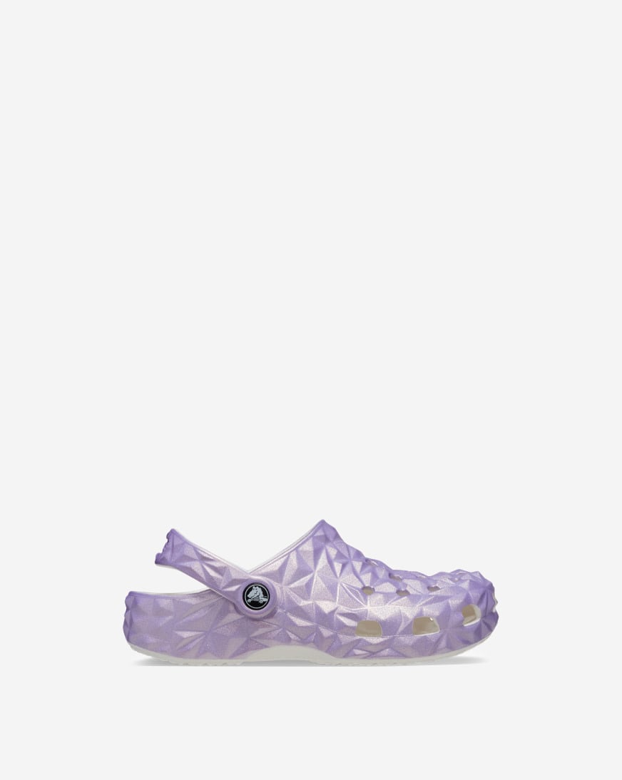 ★CROCS★ Public Classic Iridescent Geometric Clog WT 24SUCL Crocs Classic Iridescent Geometric Clog - Women's - Free
