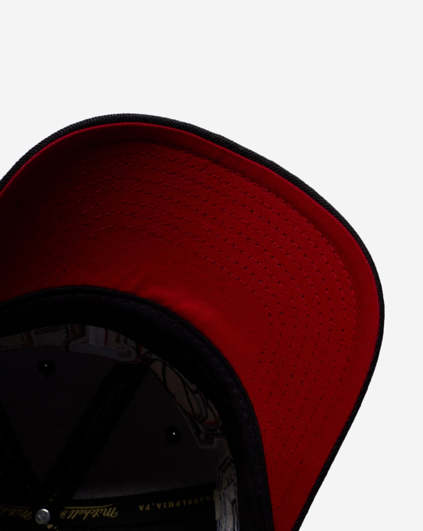 Shop Mitchell Ness Chicago Bulls Hyper Type Pro Crown Snapback Hat