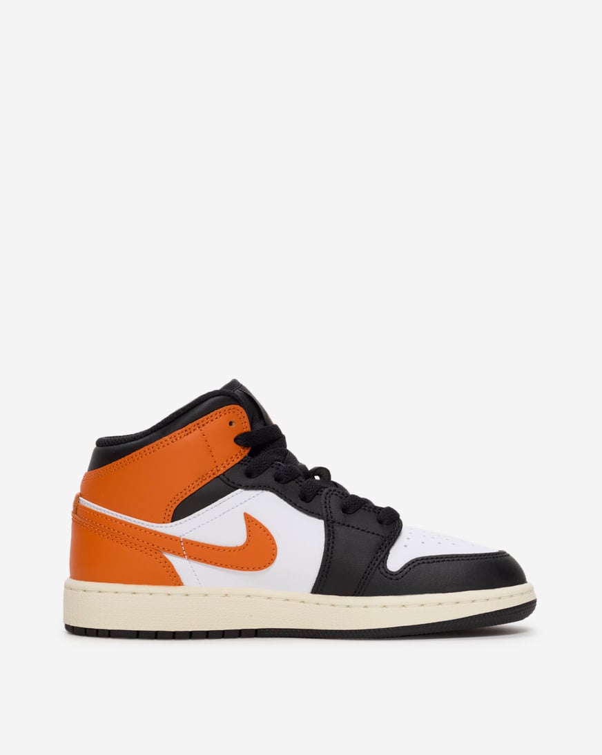 Shop Jordan Big Kids' Air Jordan 1 Mid DQ8423-801 black | SNIPES USA