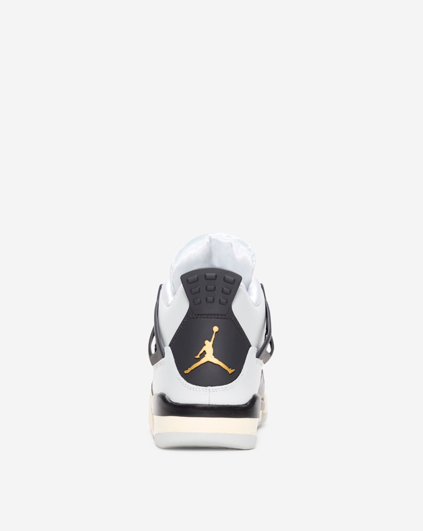 Shop Jordan Big Kids' Air Jordan 4 Retro FZ8585-070 grey