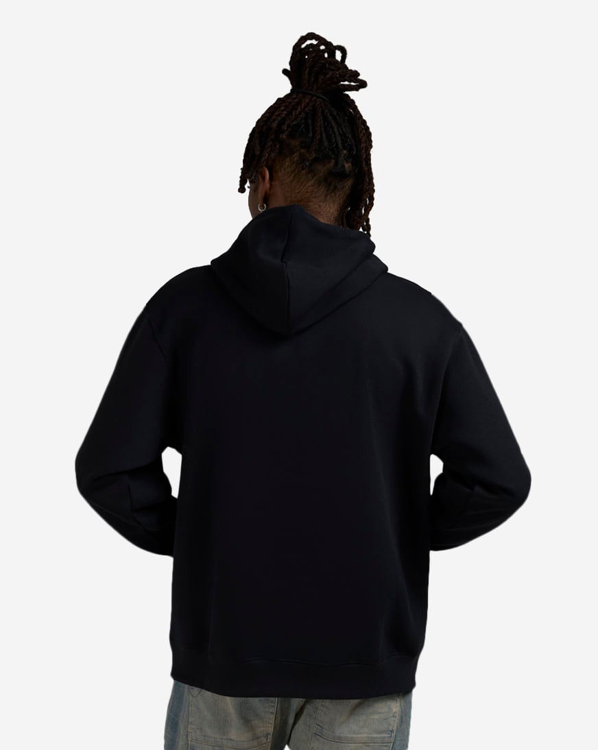 Shop New Balance Sport Essentials Fleece Logo Hoodie MT41505-BK