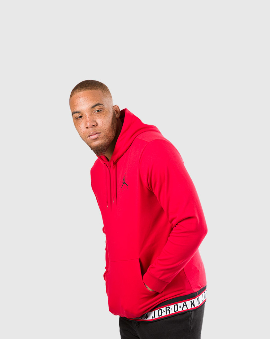 jordan jumpman air hbr pullover hoodie black