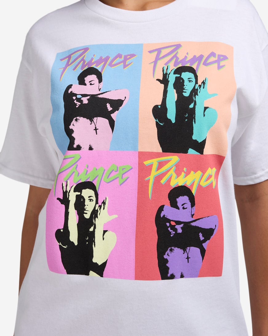King&Prince Tシャツ Shop Graphic Tees Prince Pastel Warhol Tee PRN146480 white