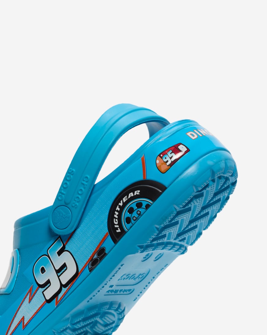 ガーコ Shop Crocs Grade School Lightning McQueen Dinoco Crocband Clog