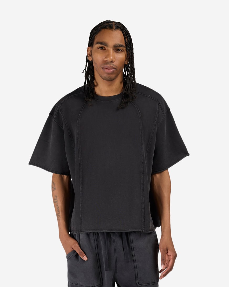 Shop SNIPES GD Boxy Jersey SS26-MA021-001 black | SNIPES USA