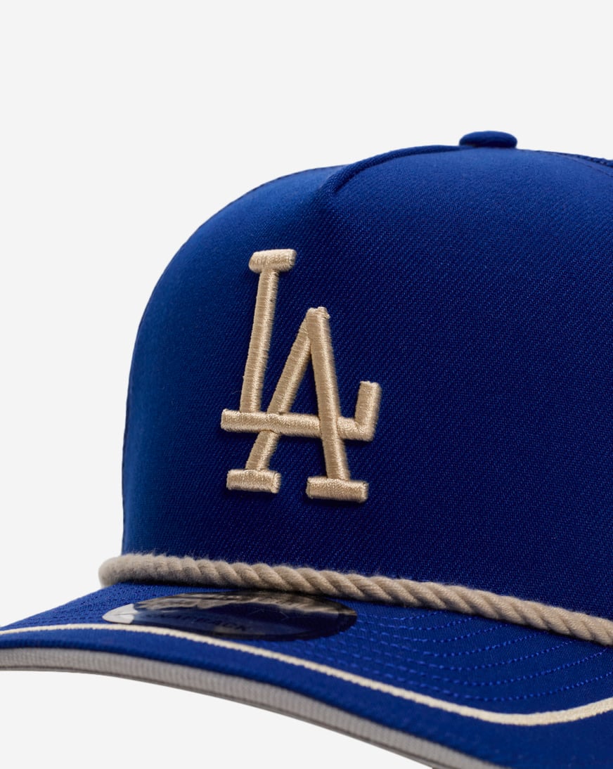 Shop New Era 9Fifty Los Angeles Dodgers Rope A-Frame Snapback Hat