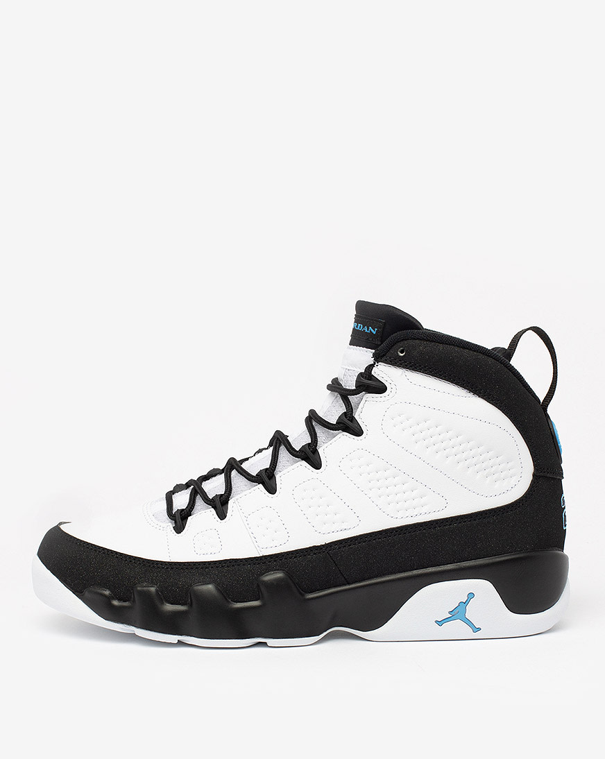 Air Jordan 9 ホワイト/ネイビー Nike Air Jordan 9 Retro IX White University Blue 401811-145