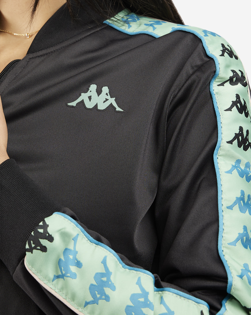 タッパーウェア　mayu Shop Kappa 222 Banda 3 Track Jacket 341G47W-A02 black