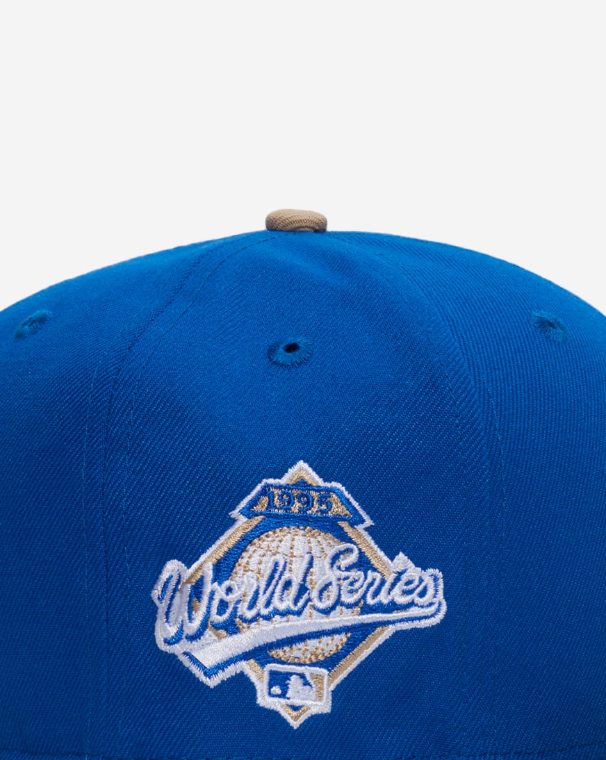 Shop New Era 59Fifty Atlanta Braves Fitted Hat 71029711 blue