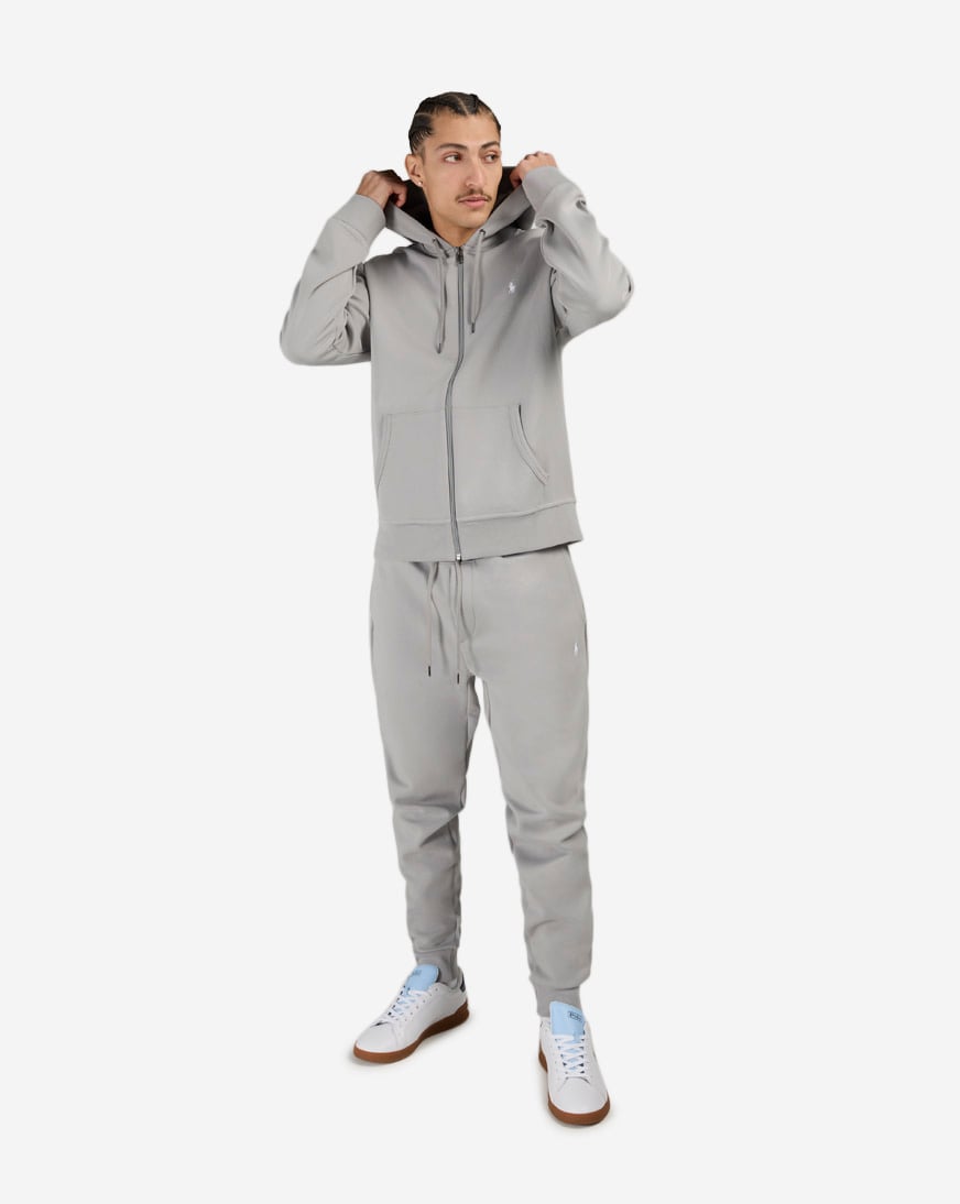 Shop Polo Ralph Lauren Double-Knit Jogger Pant 710881518077-SGREY