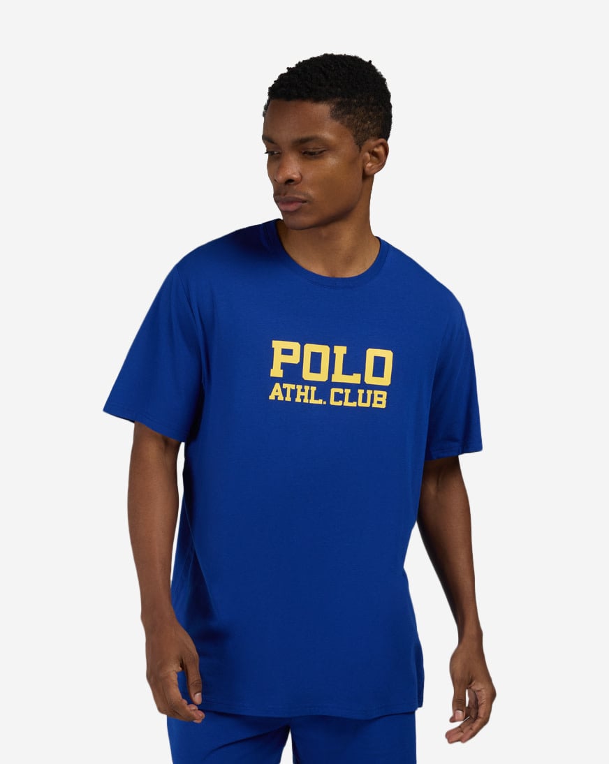 Shop Polo Ralph Lauren Logo Sleep Shirt PF20RL-A7Y9 blue | SNIPES USA
