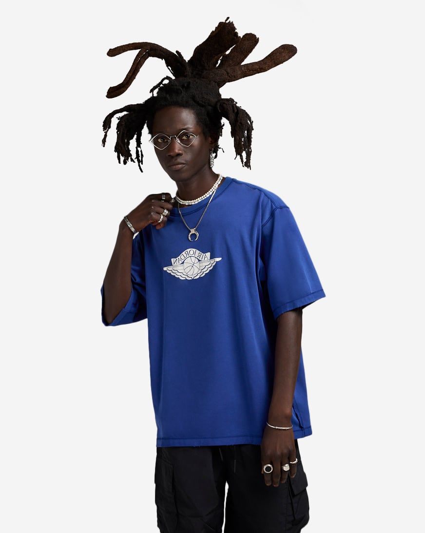 Shop Jordan Rare Air Wings T-Shirt IB3130-485 blue | SNIPES USA