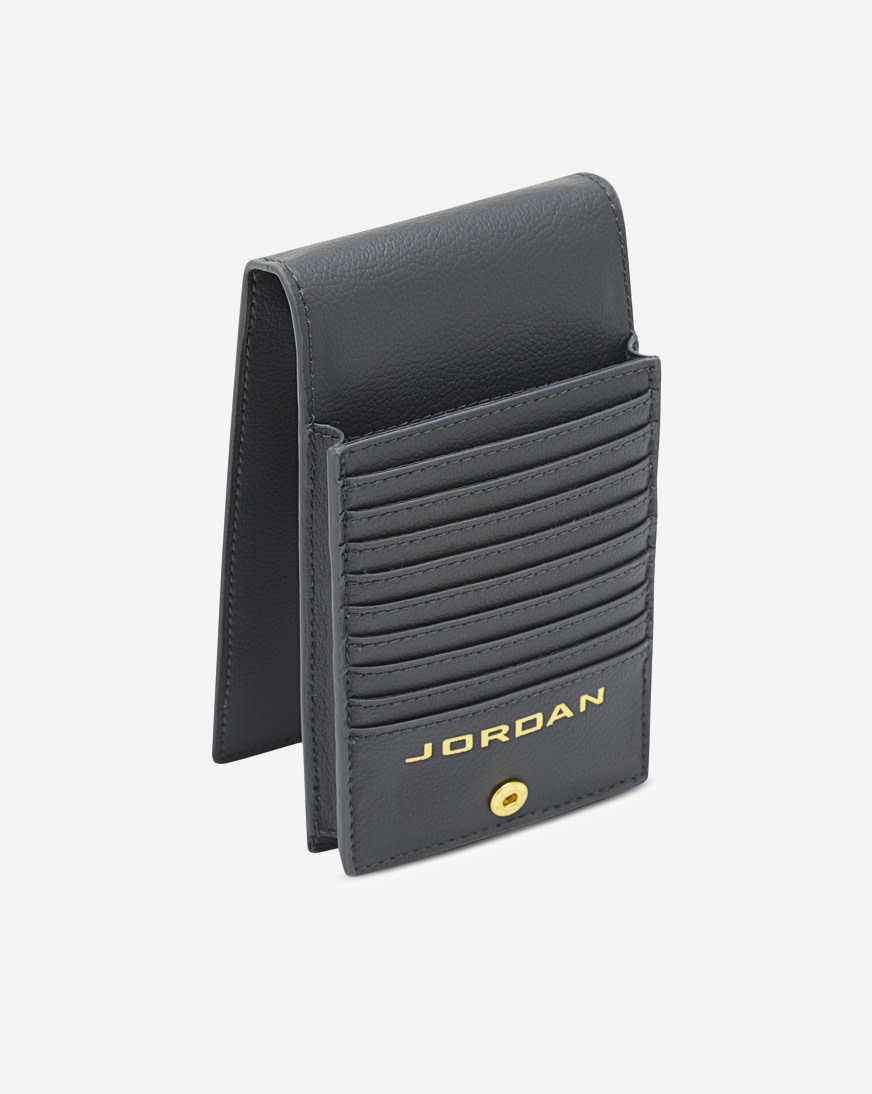 Shop Jordan Monarch Lanyard Wallet WA9165-G0T black | SNIPES USA