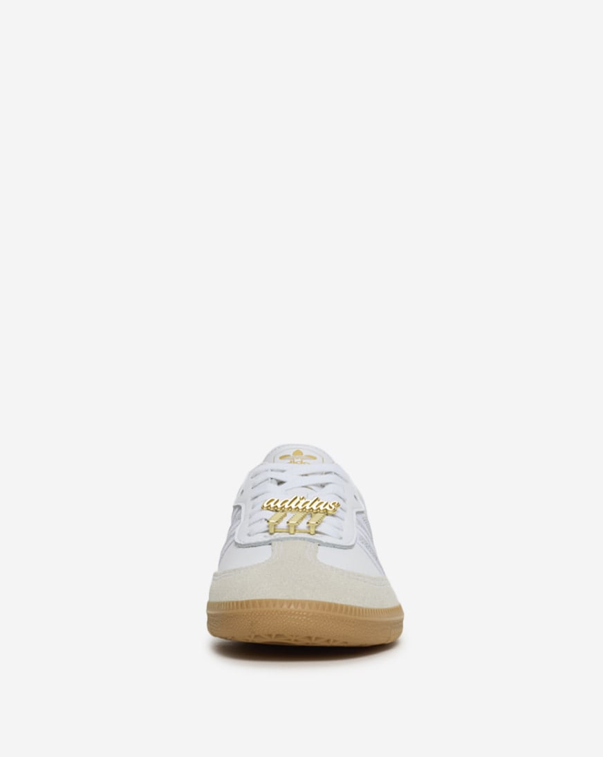 adidas gazelle silver green womens adidas Women Samba OG White Sneakers 7.5 White main image 0