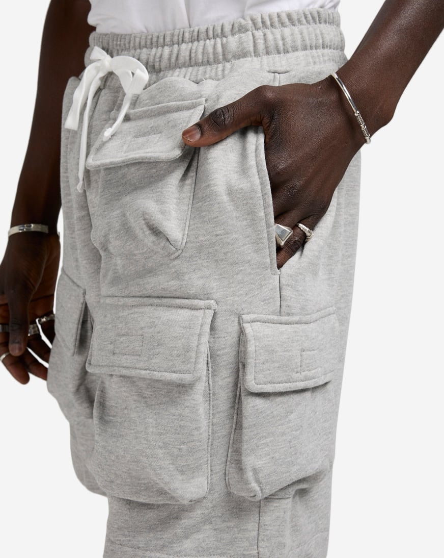 Shop American Stitch Terry Cargo Shorts SS25S314-GRY grey | SNIPES USA