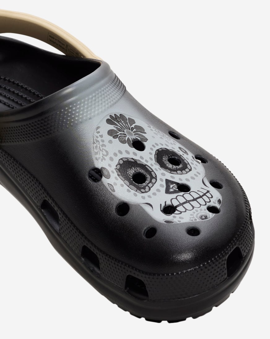 Shop Crocs Classic Day of the Dead Clog 212109-0C4 black | SNIPES USA