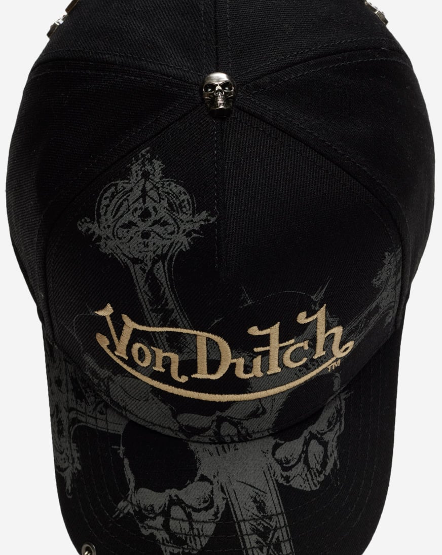Shop Von Dutch Sorrows Trucker Hat VDHH0079 black | SNIPES USA