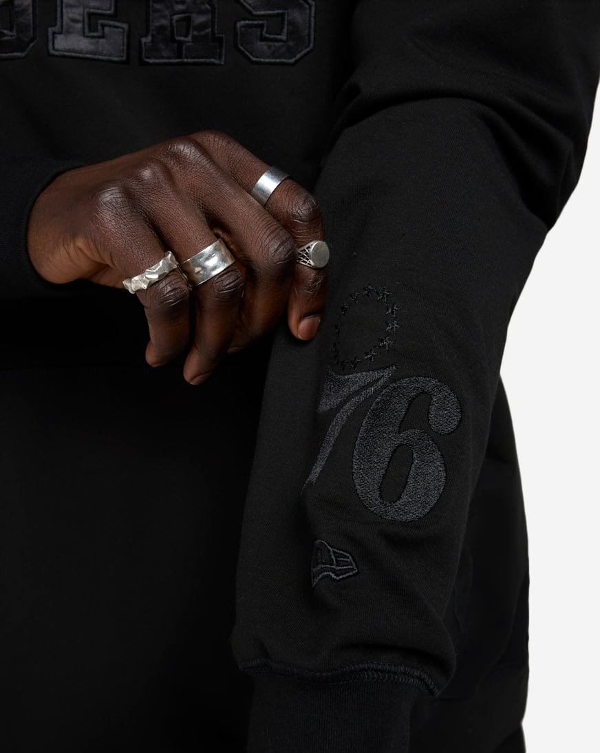 Shop New Era Philadelphia Sixers Hoodie 60597245 black | SNIPES USA