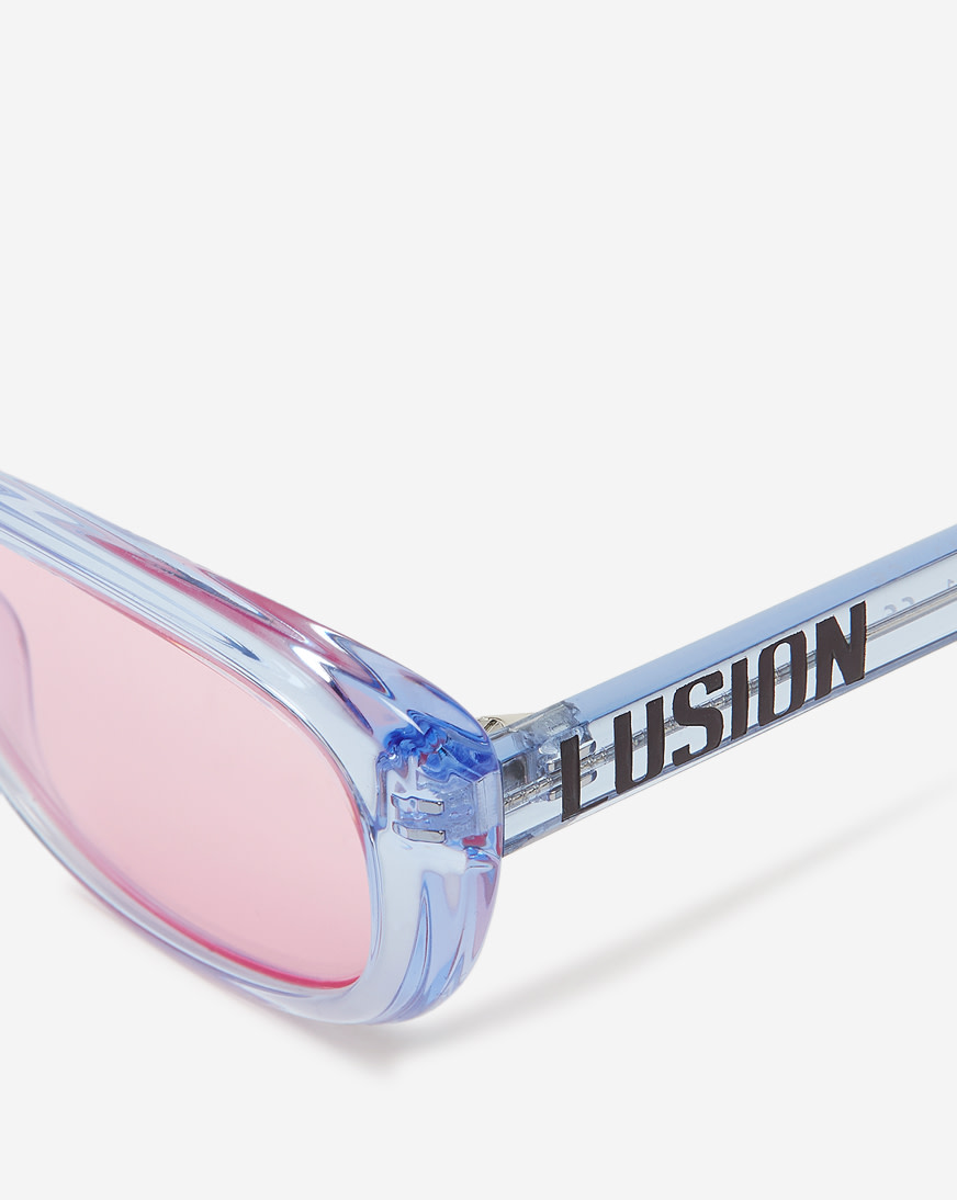 Unisex Lusion Brand Glasses  - Light Blue Color - CVSN101 Austin Blue Prescription Blue Light Blocking Lenses GogglesNMore main image 3