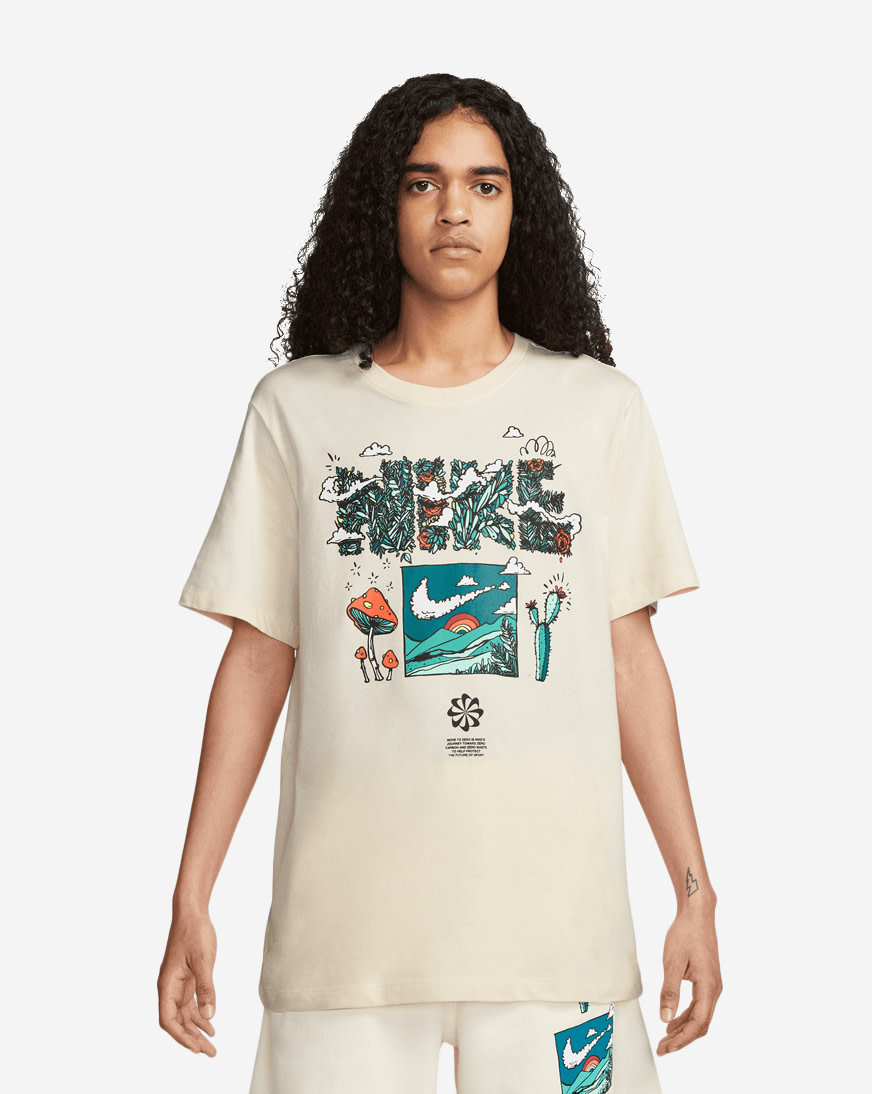 Shop Nike NSW Biosphere Tee DX5705-120 beige | SNIPES USA