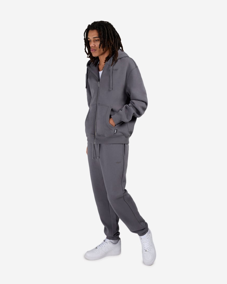 Shop SNIPES Full Zip Hoodie FW25MC003-050 grey | SNIPES USA