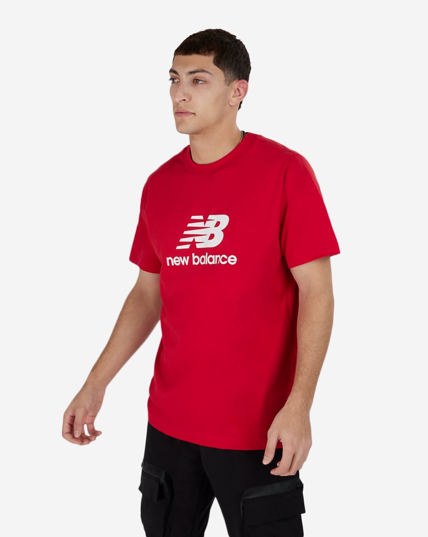 Shop New Balance Sports Essentials Logo T-Shirt MT41502-TRE