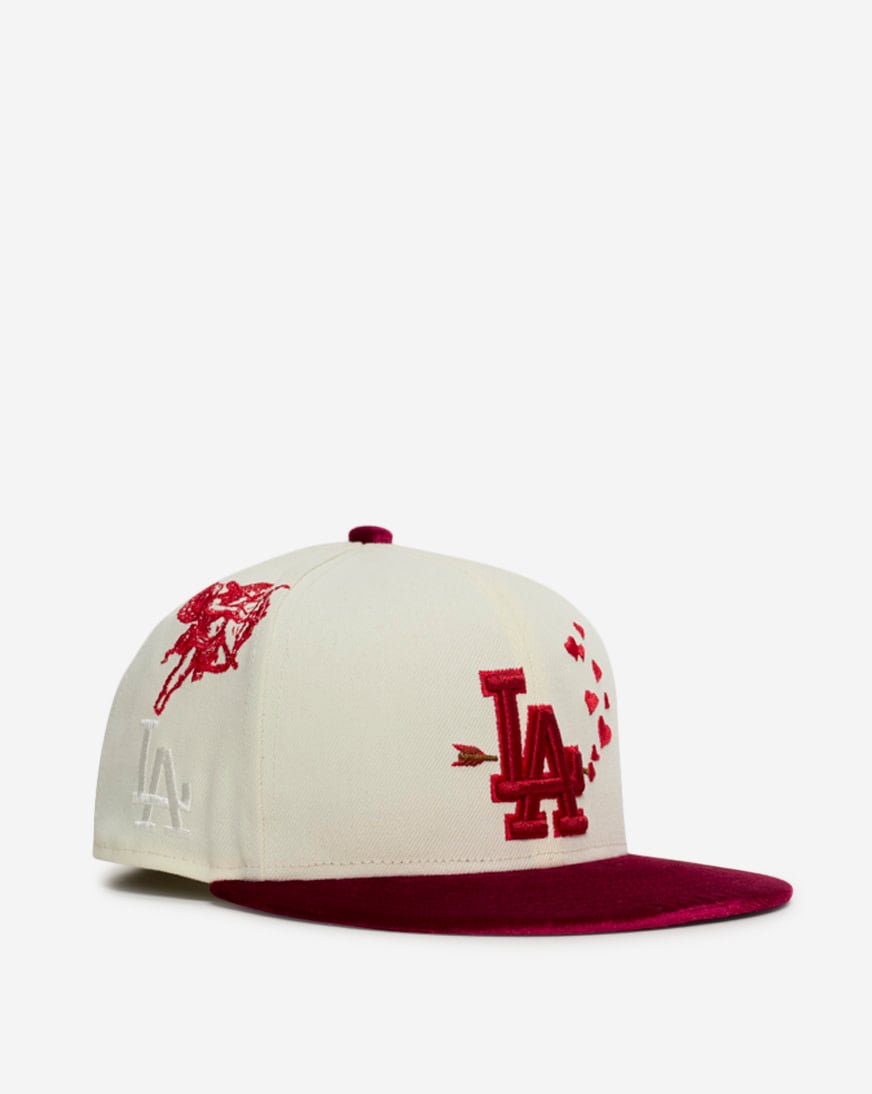 Shop New Era 59Fifty Los Angeles Dodgers V-Day Fitted Hat 60876427
