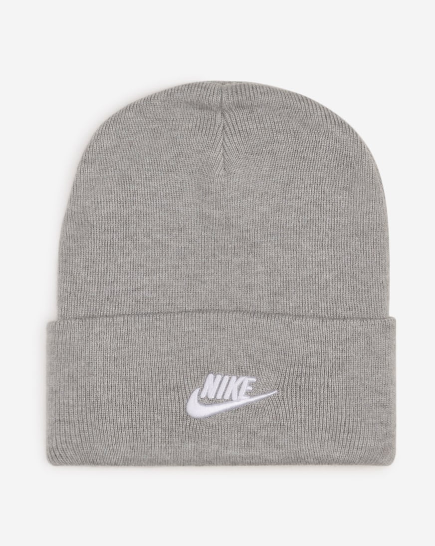 Shop Nike Peak Beanie HF0186-063 grey | SNIPES USA