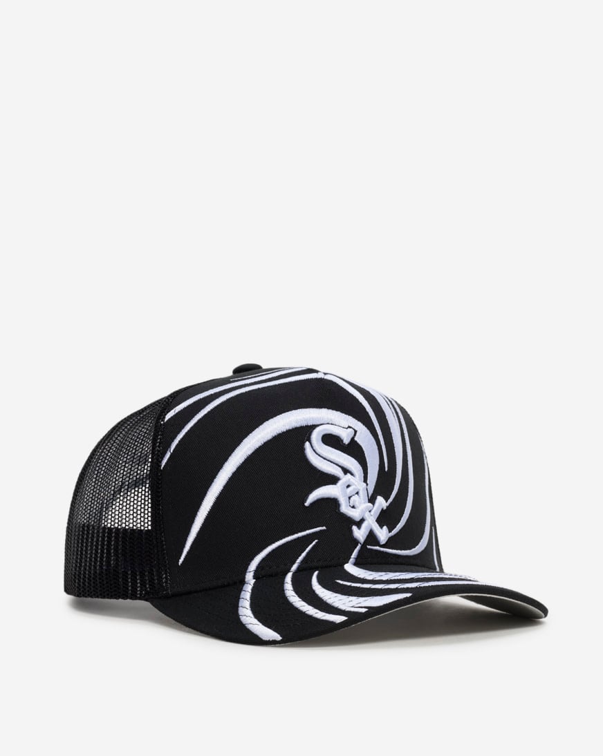Shop Mitchell Ness Chicago White Sox Pro Pinch Swirl Snapback Hat