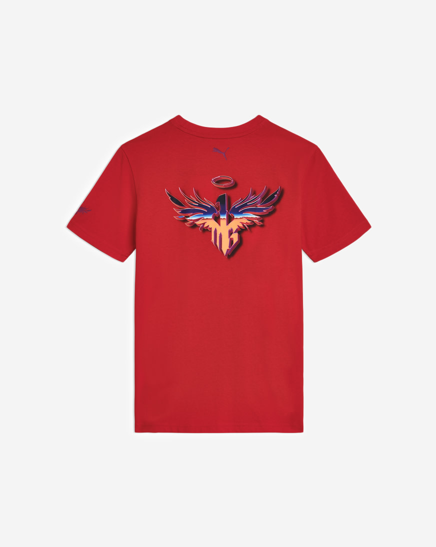 Shop Puma Grade School Melo X Super Nova CTN Jersey Tee PSP26M9T