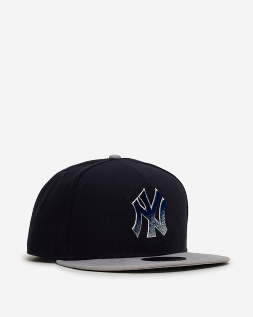 Shop New Era 9Fifty New York Yankees Brushed A-Frame Snapback Hat