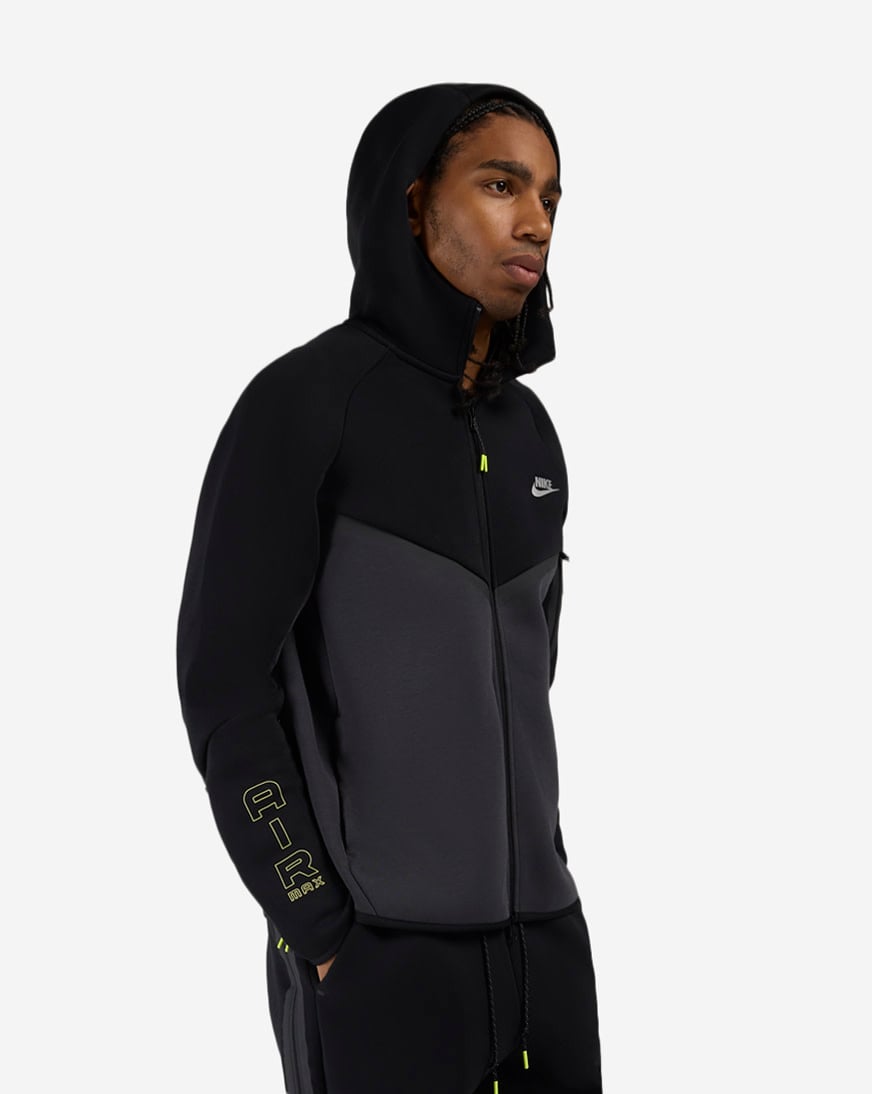 Shop Nike Tech Fleece Full-Zip Windrunner Jacket IQ1013-010 black