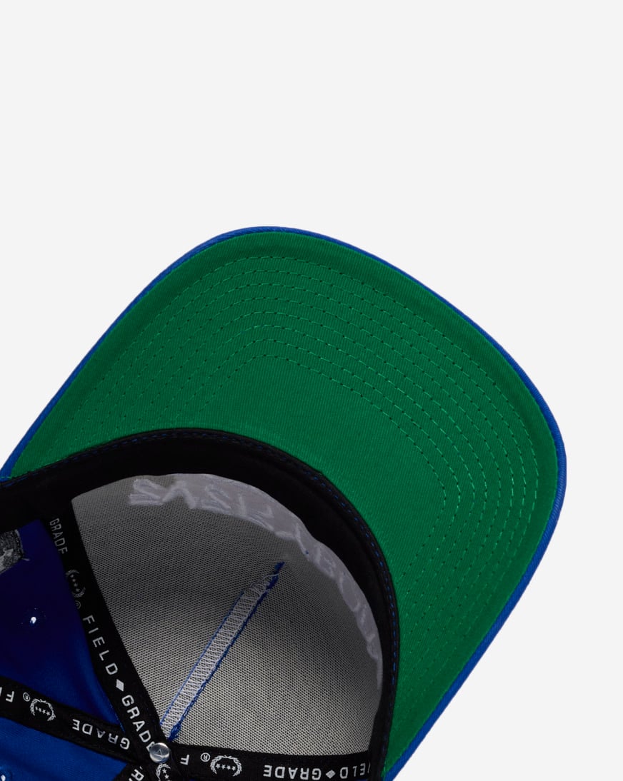 Shop Field Grade Everybody Gotta Eat Wool Trucker Hat 1005913 blue