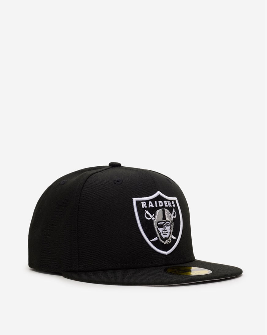 Shop New Era 59Fifty Las Vegas Raiders Core Fitted Hat 60399127