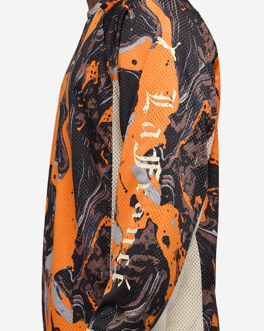 Shop Puma LaFrance Heem Moto Jersey 63247501 orange | SNIPES USA
